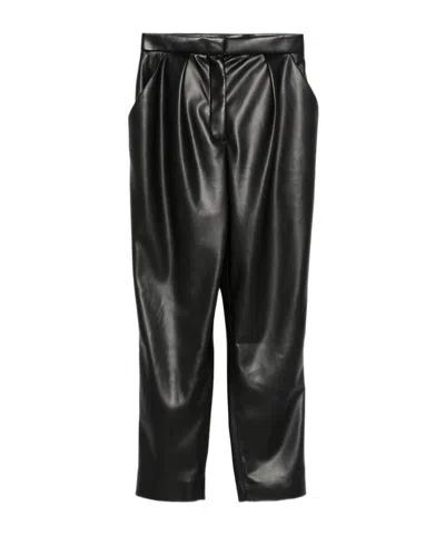 Balmain Pleated Casual Pants In Black
