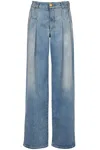 Balmain Straight Jeans In Blue