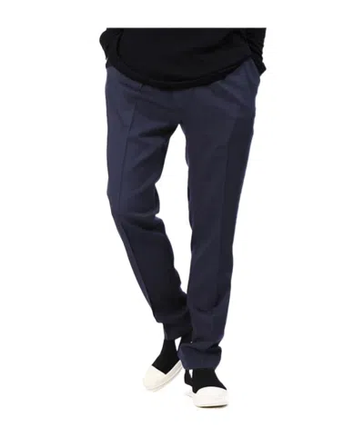 Balmain Pleated Jeans In Blue