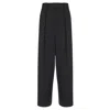 Balmain Pleated Loose Pants In Multi