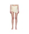 Balmain Pleated Skirts In Nude