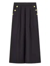 Balmain Pleated Trousers In Black