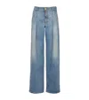 Balmain Straight Jeans In Blue