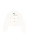 Balmain Pocket Button Jacket In White
