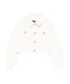 Balmain Pocket Button Jacket In White