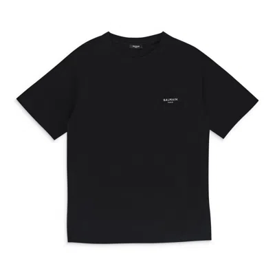 Balmain Pocket Logo Black T-shirt