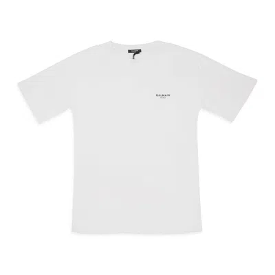 Balmain Pocket Logo White T-shirt
