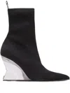Balmain Pointed-toe Boots In Black