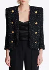 Balmain Polka-dot Tweed Jacket