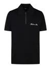 Balmain Signature Black Cotton T-shirt In Negro