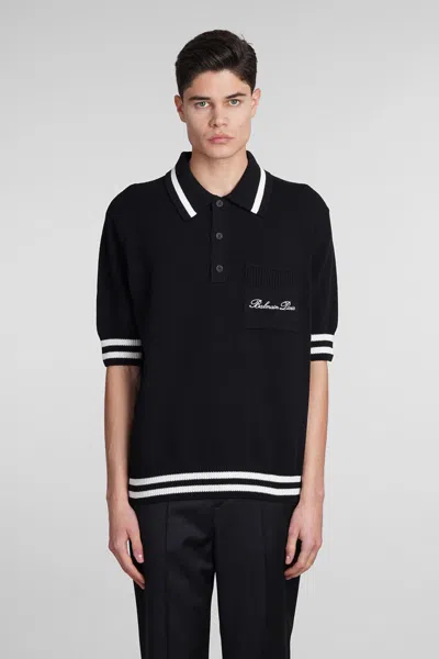 Balmain Polo In Black