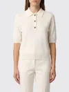 Balmain ポロシャツ レディース カラー ホワイト In Neutral