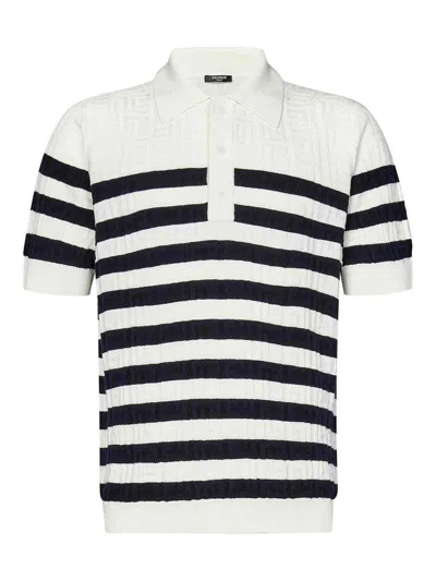 Balmain Polo In White