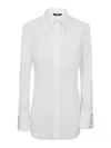 BALMAIN POPELINE FITTED SHIRT