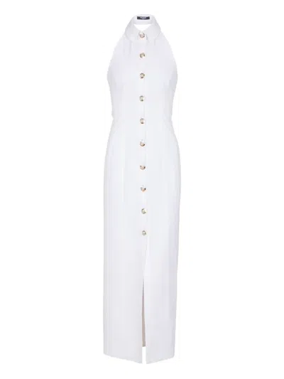 Balmain Poplin Midi Dress
