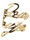 Balmain Eternal Love Script Bracelet-brass In Ka Or