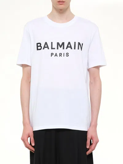 BALMAIN BALMAIN PRINT T-SHIRT REG FIT