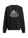 Balmain Vine Sweatshirt In Black