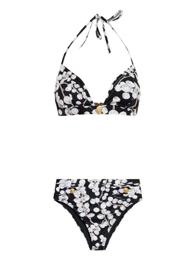 BALMAIN PRINTED BIKINI