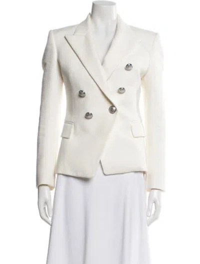 Pre-owned Balmain Printed Blazer In Neutral