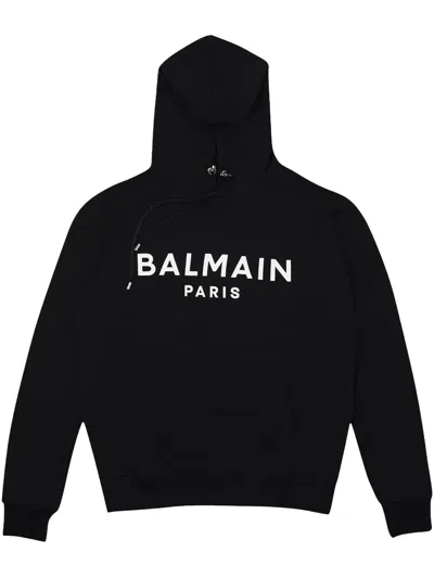 BALMAIN PRINTED HOODIE