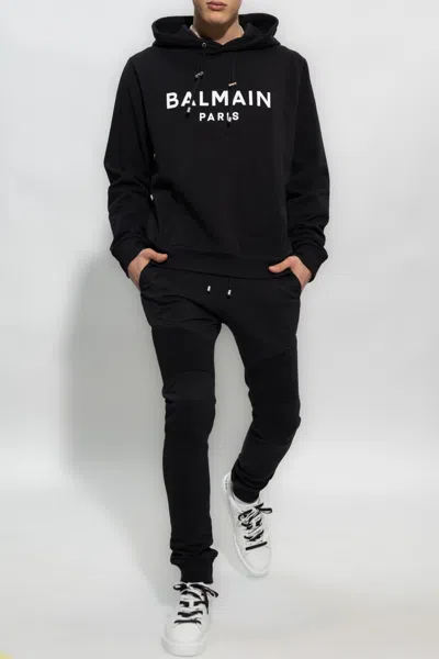 BALMAIN BALMAIN PRINTED HOODIE