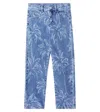 BALMAIN PRINTED JEANS