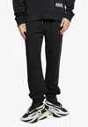 Balmain Printed Logo Track Pants In Black