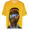 Balmain X Disney The Lion King Nika Mtwana Print T-shirt In Yellow