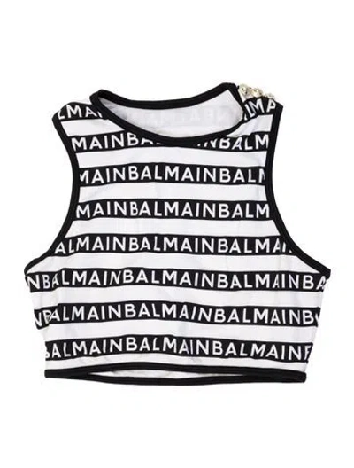 Pre-owned Balmain Printed Pajamas In Black