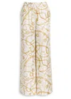 Balmain Silk Print Trousers