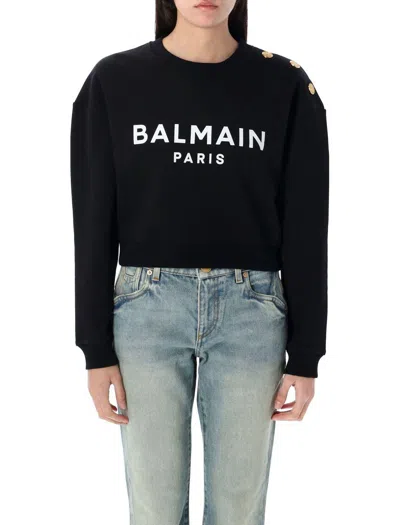 BALMAIN BALMAIN PRINTED  SWEATSHIRT