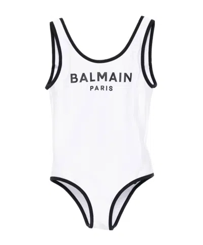 BALMAIN PRINTED SWIMSUIT