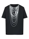 Balmain Printed T-shirt In Black