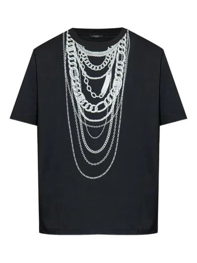 BALMAIN BALMAIN PRINTED T-SHIRT