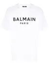 BALMAIN BALMAIN PRINTED T-SHIRT CLOTHING