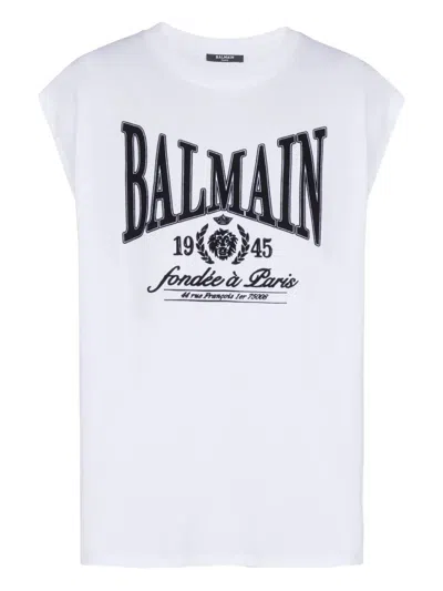 BALMAIN PRINTED T-SHIRT