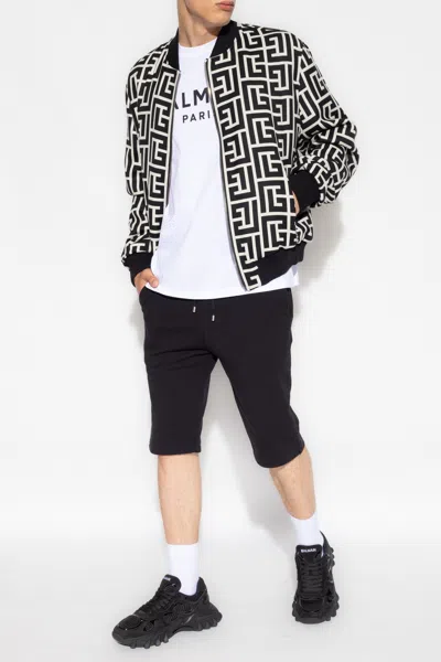 Balmain Printed T-shirt In White