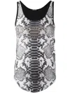 Balmain Printed Vest In Multi