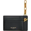 Balmain ブラック Pulse チェーン カードケース In Multi