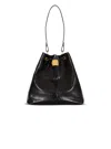 Balmain Pulse Calfskin Leather Backpack In Black
