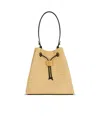 Balmain Pulse Crochet And Leather Backpack In Nude