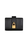 Balmain Pulse Leather Purse In Black
