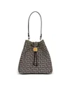 Balmain Brunello Cucinelli Openwork Knit Top With Sequins In Black