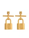 Balmain Pulse Padlock Earrings In Gold