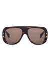 Balmain Pulse Pilot-frame Sunglasses In Multi