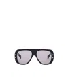 Balmain Pulse Pilot-frame Sunglasses In Metallic