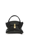Balmain Pulse Top Handle Bag In Black