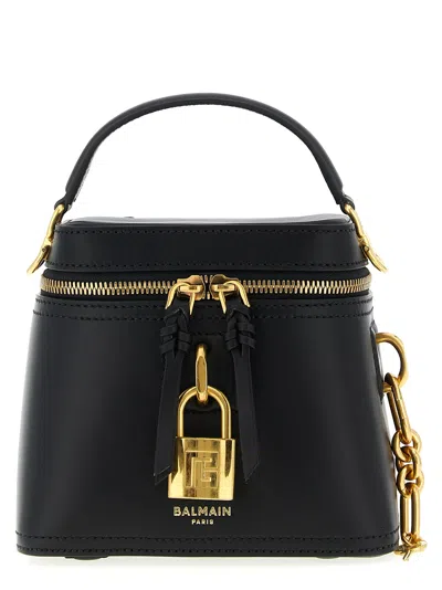 Balmain Pulse Vanity Hand Bags Black