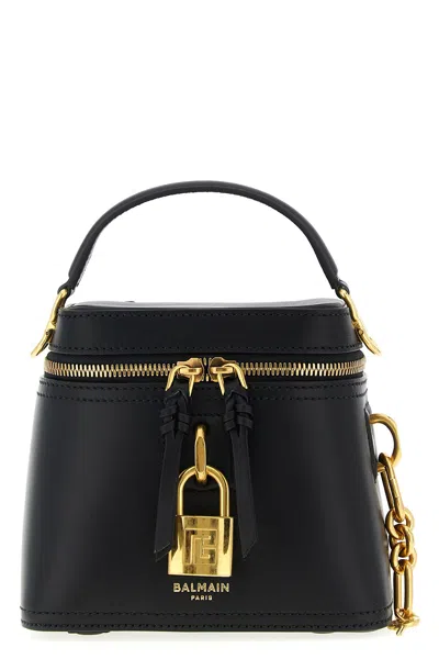 Balmain 'pulse Vanity' Handbag In Black